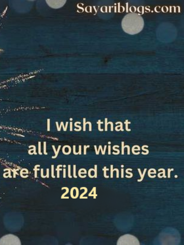 Happy New Year Shayari 2024